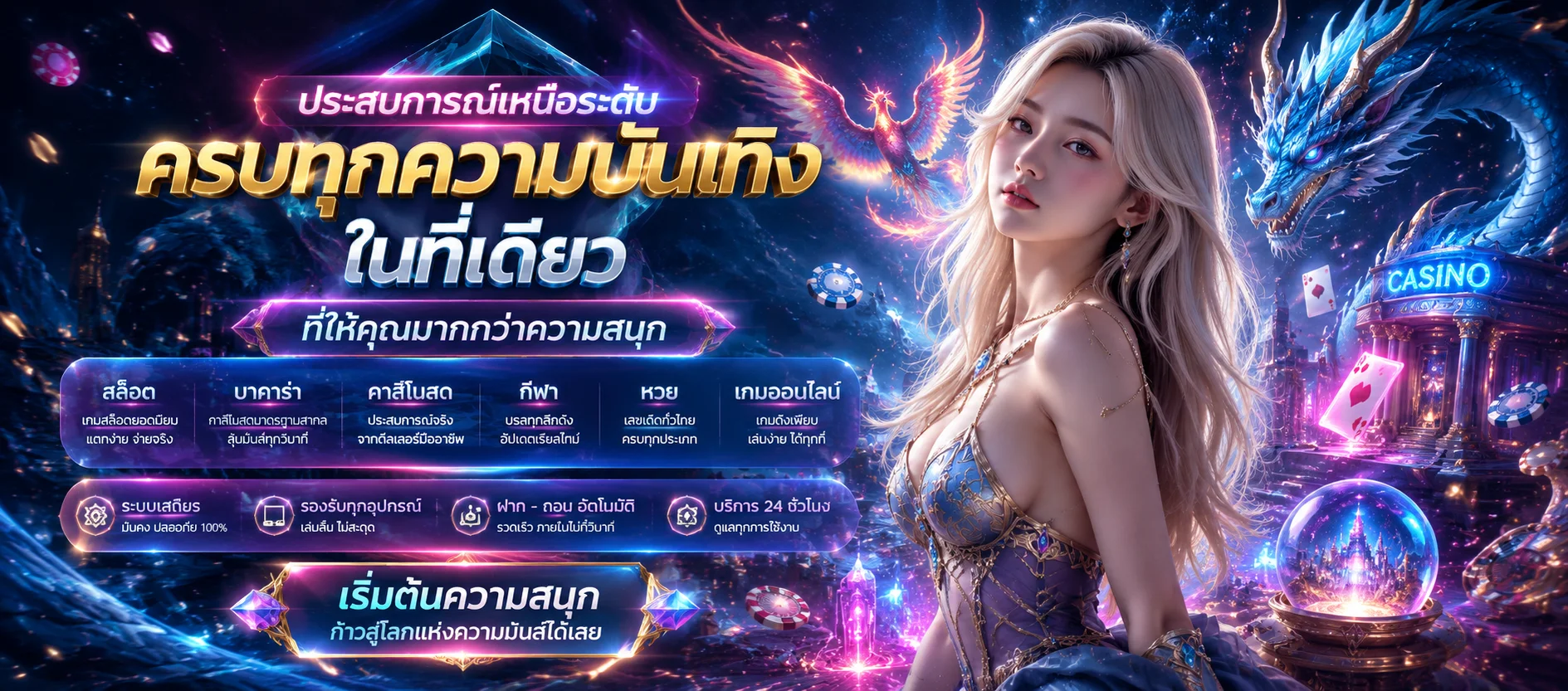 แบนเนอร์สล็อตออนไลน์ Kick789 รวมค่ายเกมสล็อตชั้นนำ